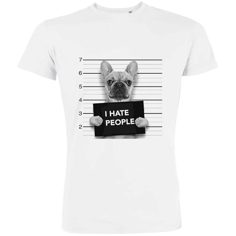 I Hate People Men's Organic Tee