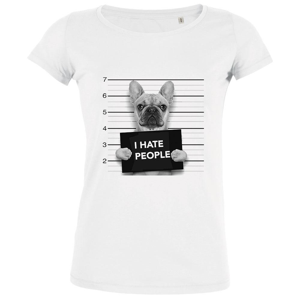 I Hate People Women's Organic Tee