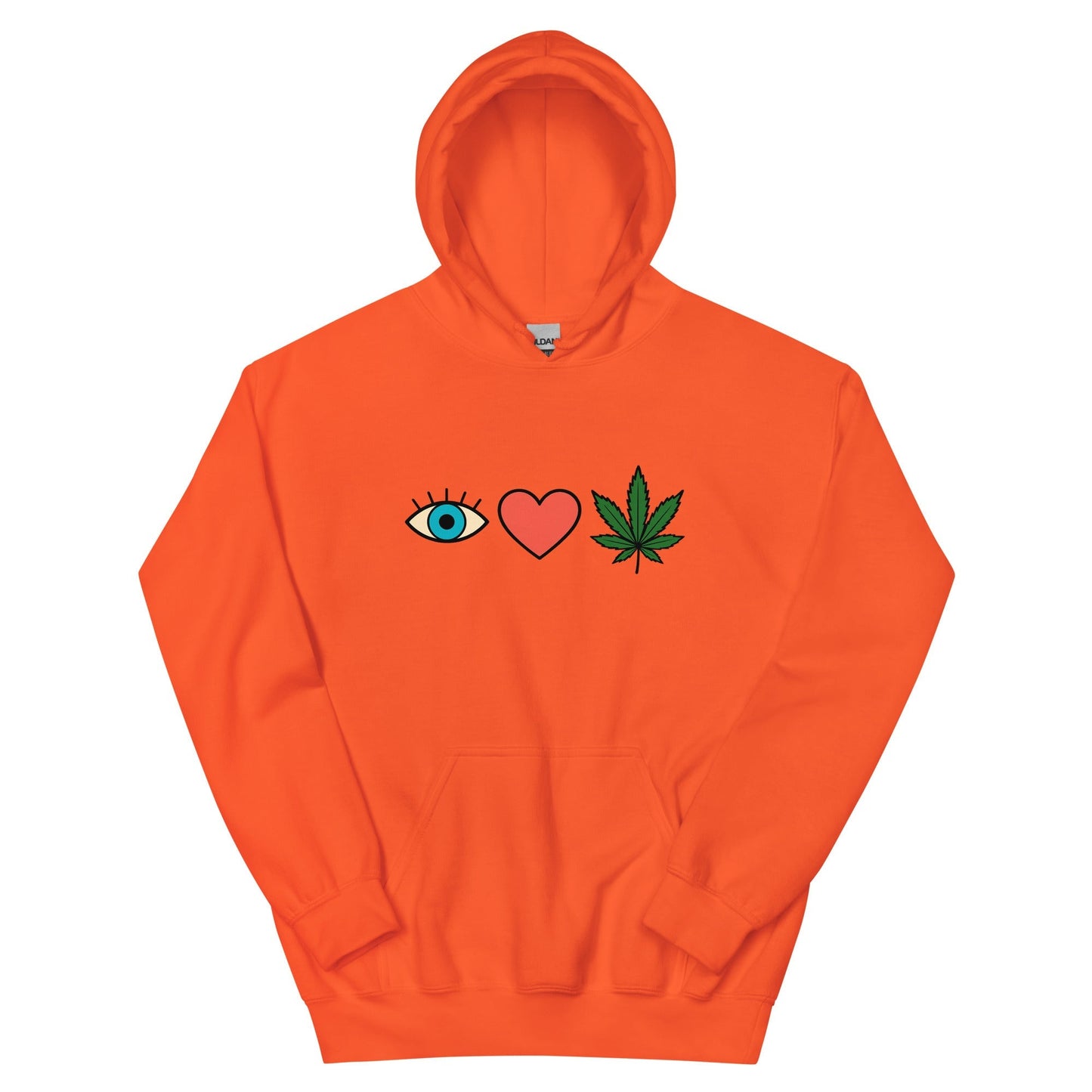 I ❤️ Weed! Unisex Hoodie
