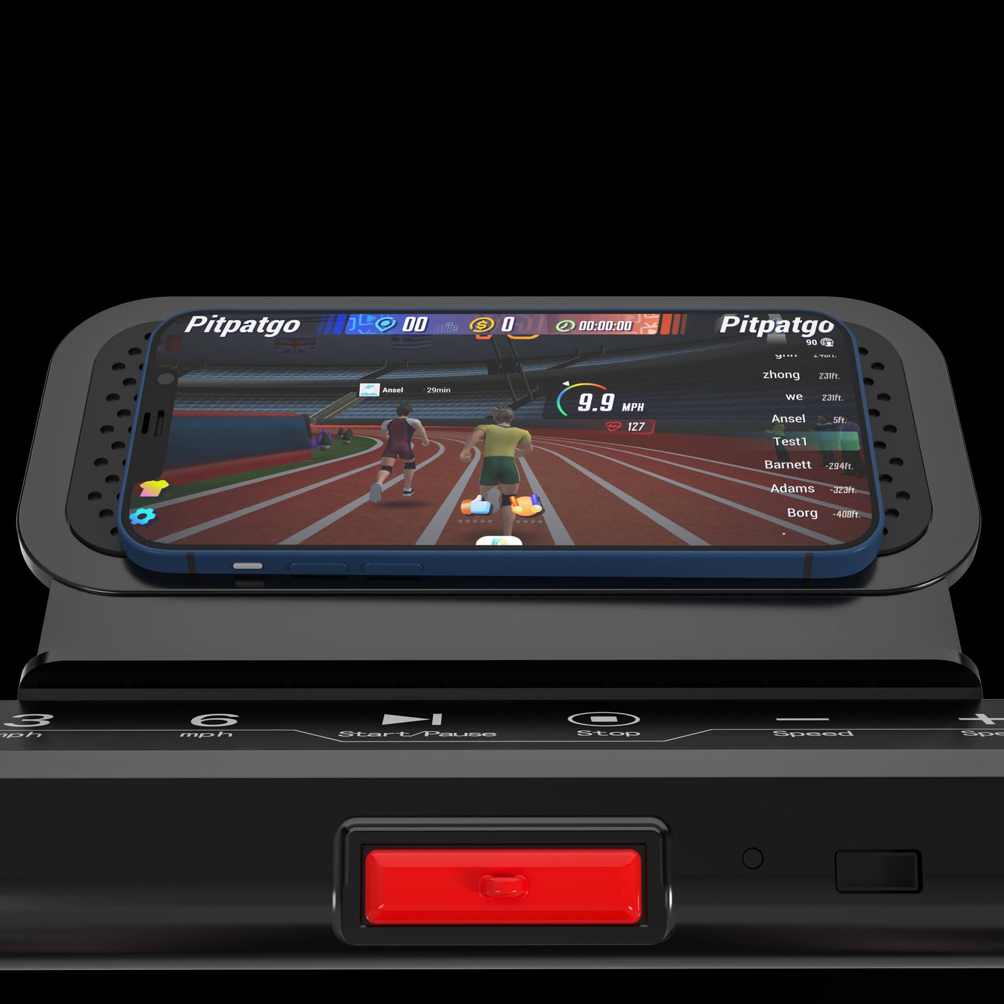 DeerRun A5 Pro Smart 2 in 1 Folding Treadmill Silver