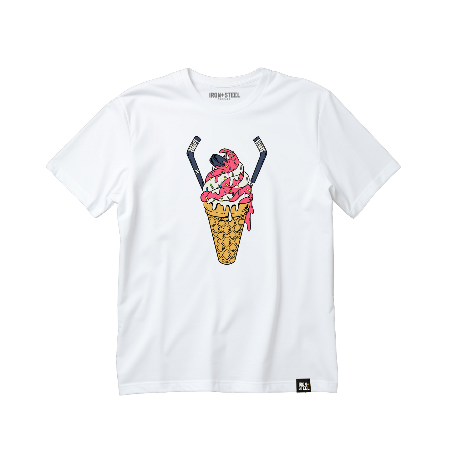 Ice Cream Hockey Tee