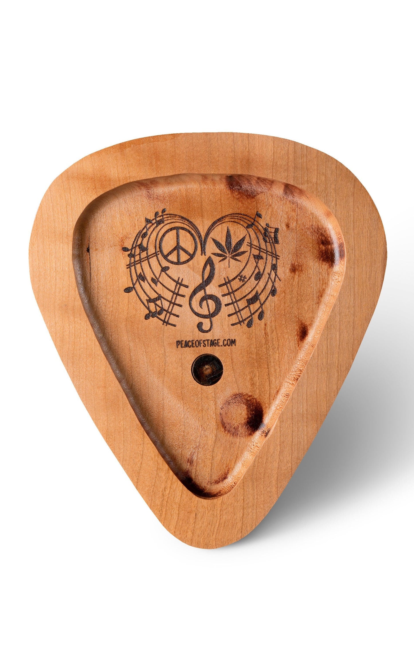 Wooden Cigarette Rolling Trays with Piece of 1969 Woodstock Stage Embedded (Choose From 4 Styles)