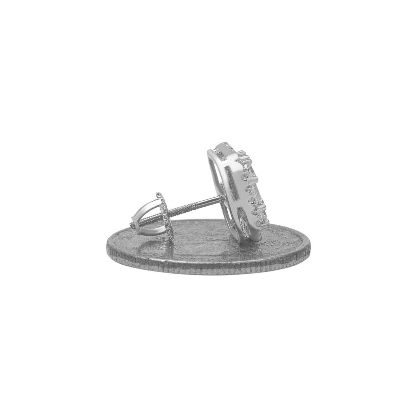 Baguette Stud Earrings