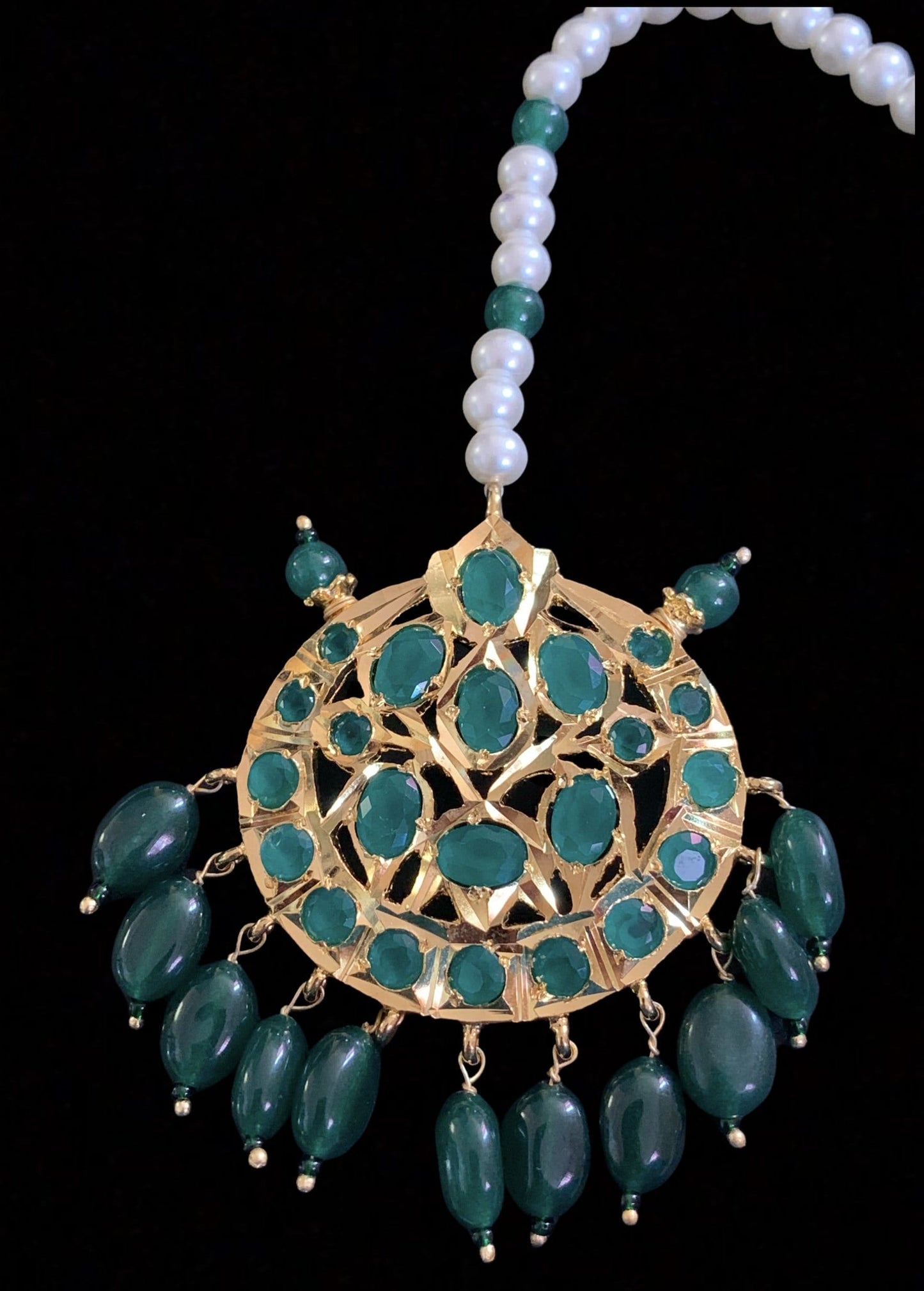 DJTK22 Sabra tika in emeralds ( READY TO SHIP)