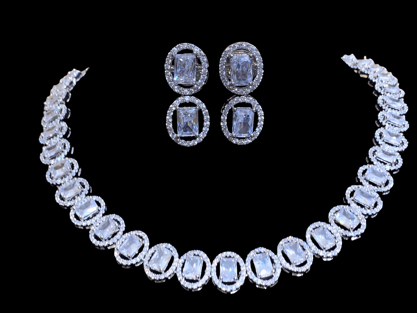 NS149 Anamika cz necklace ( READY TO SHIP )