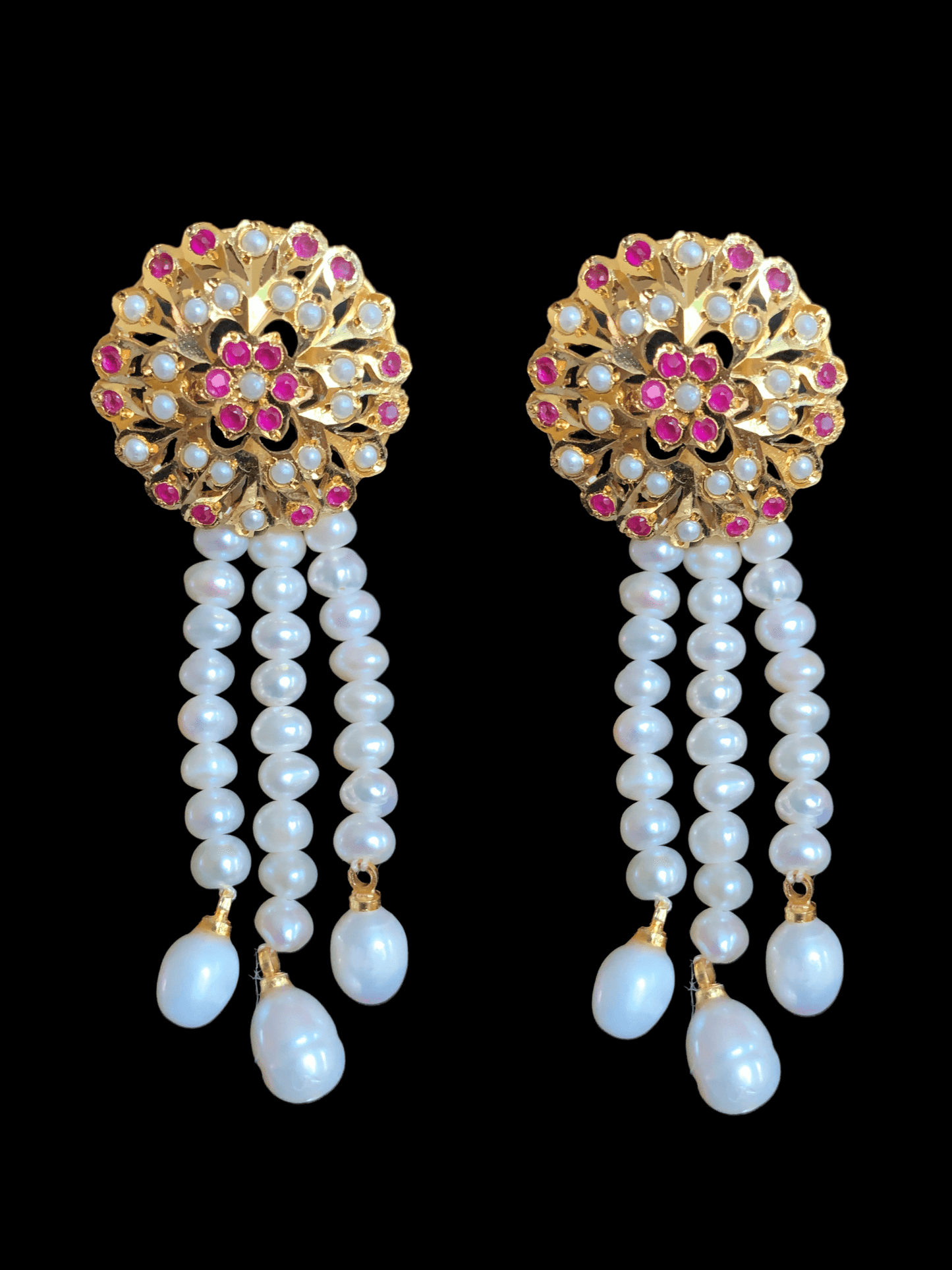 LN139 SAVAIRA freshwater pearl necklace with earrings ( READY TO SHIP)