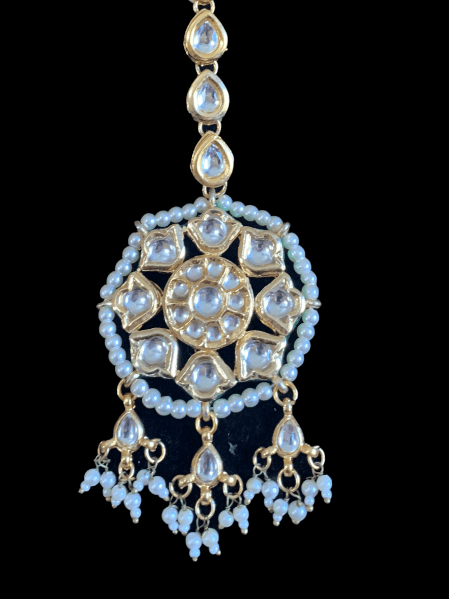 DJTK81 kundan tika ( READY TO SHIP )