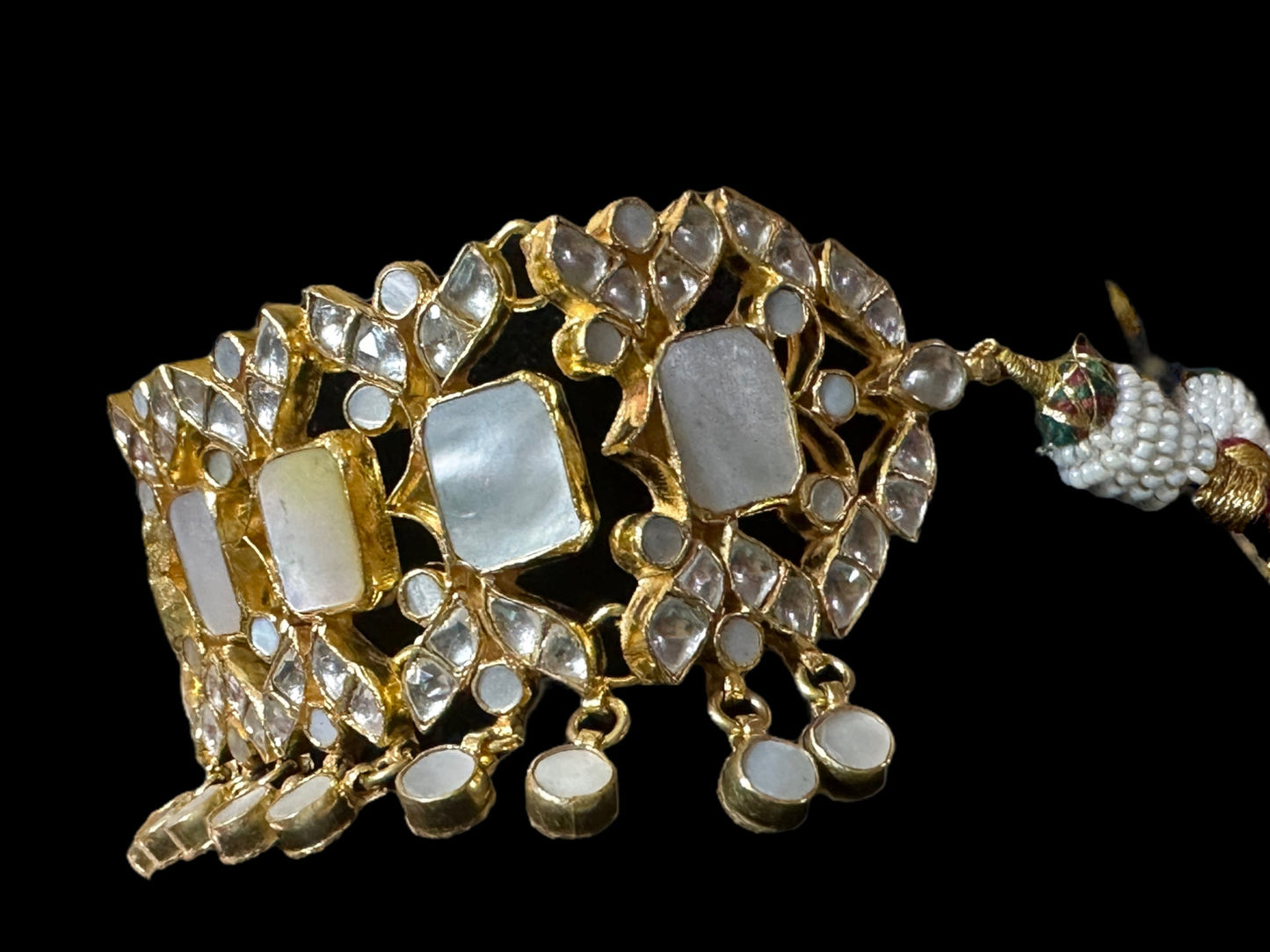 C272 Neeraja kundan choker set ( READY TO SHIP )