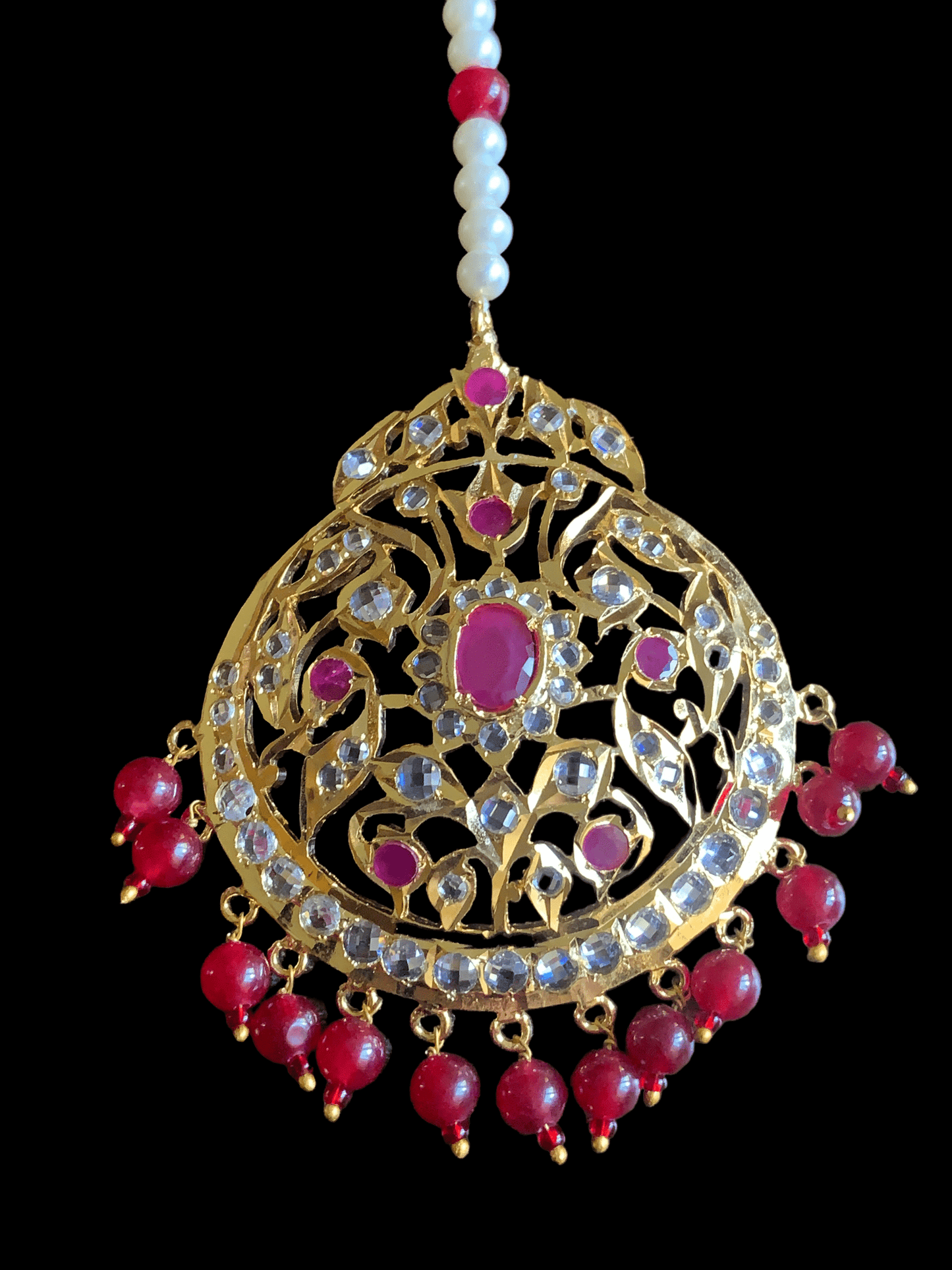 DJTK28 Shamila tika in ruby ( READY TO SHIP )