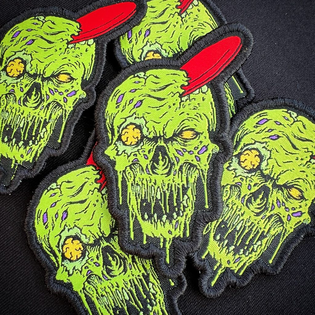 Zombie Disc Golf Patch - Hook And Loop