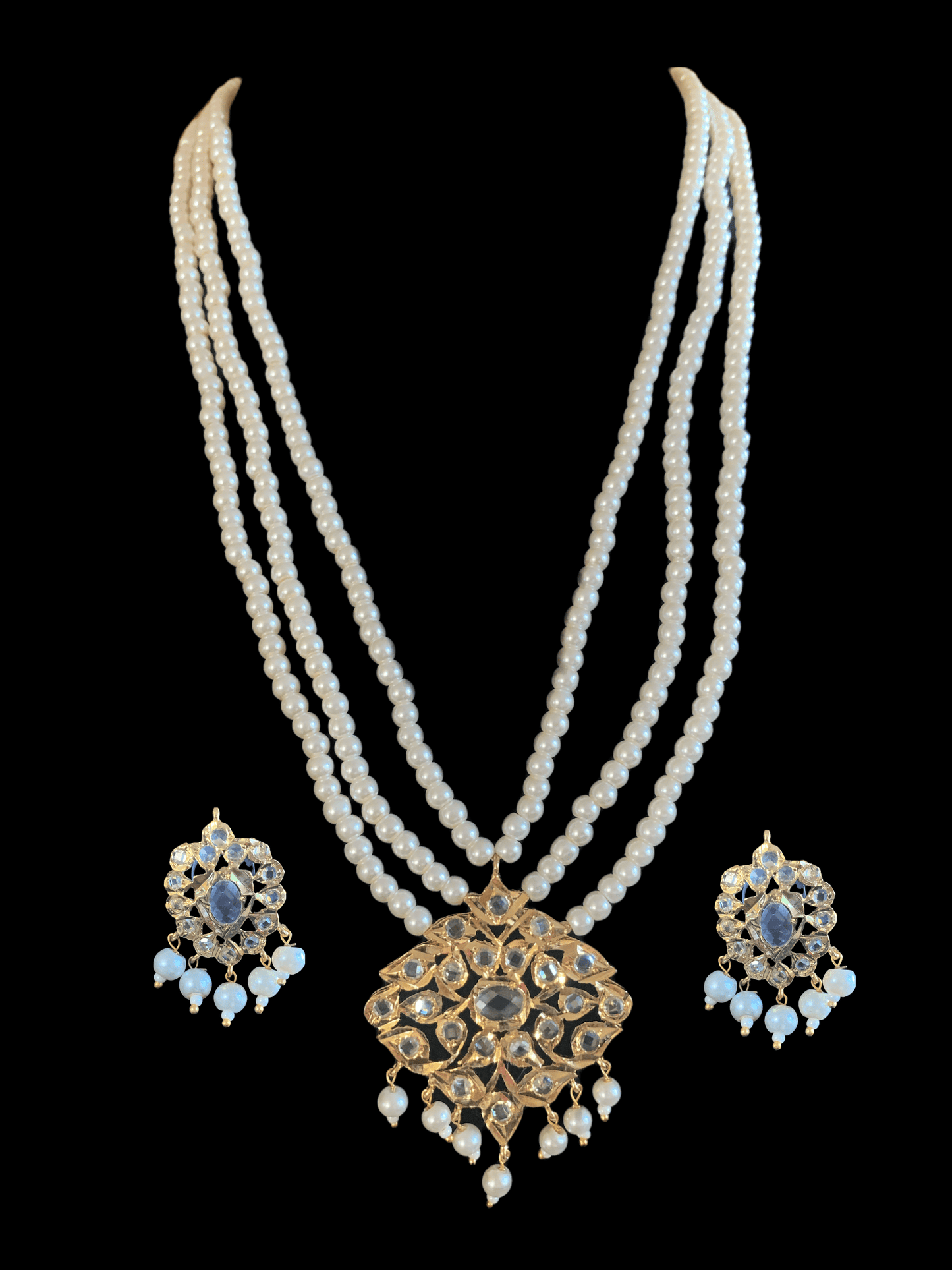 NS200 Meeraj necklace set ( READY TO SHIP )