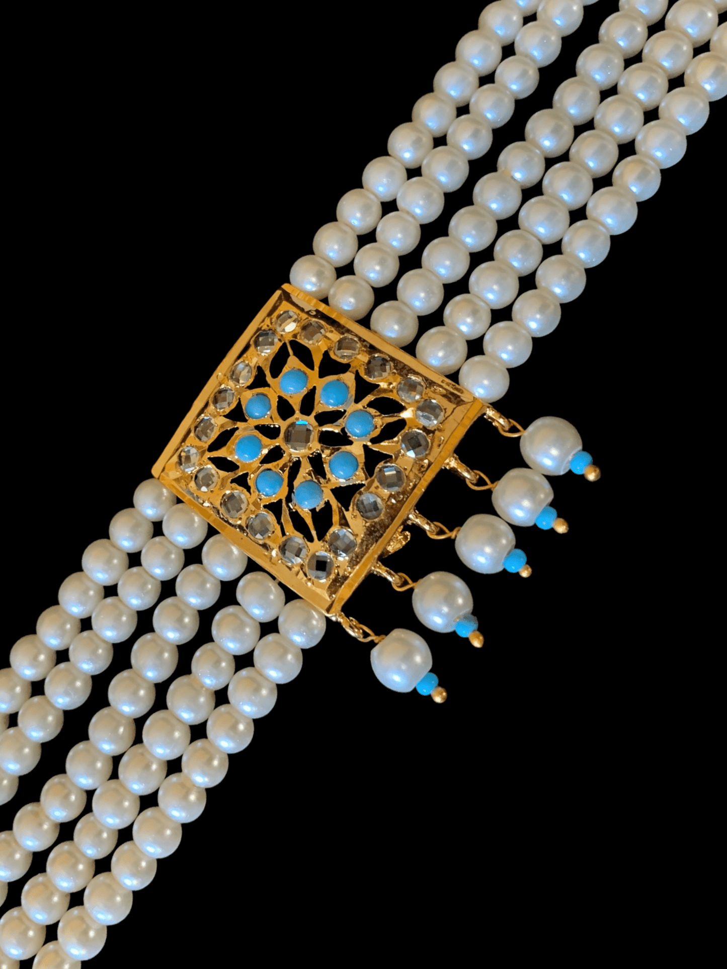 B73 Ariha pearl bracelet - feroza ( READY TO SHIP )