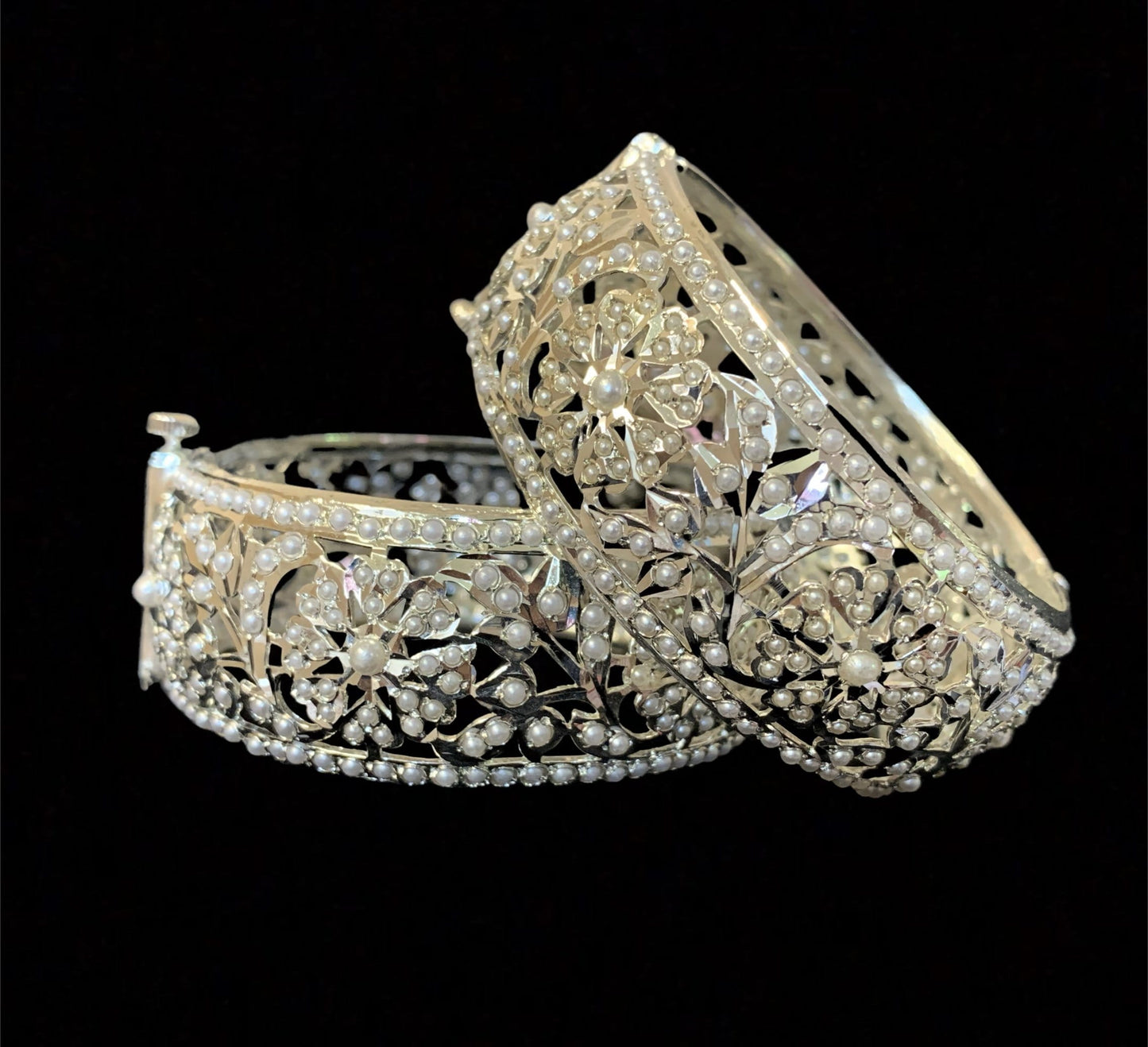 Rashmika bridal set in silver plating ( SHIPS IN 4 WEEKS )