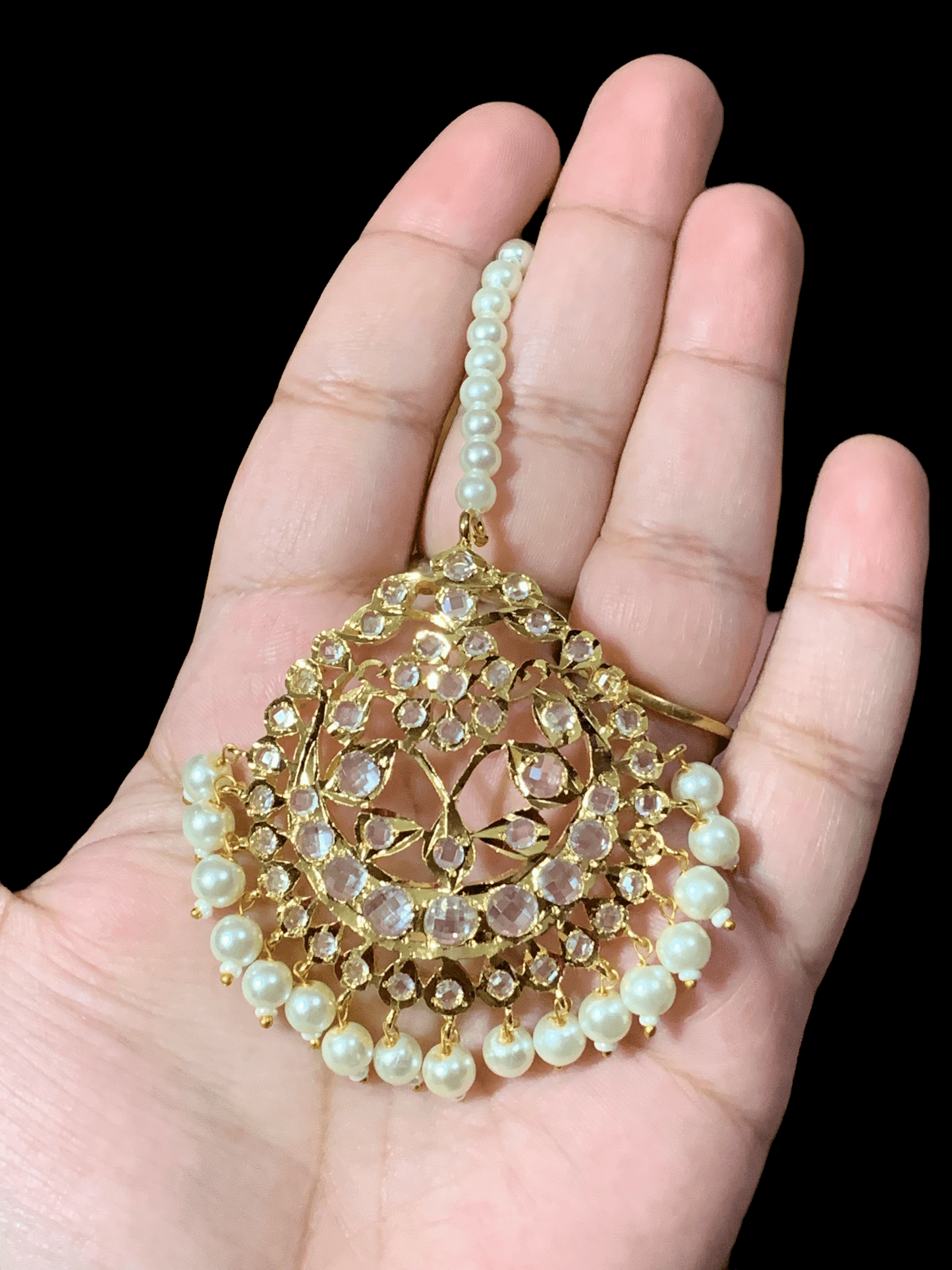 DJTK15  Zuha tika In shell pearls  ( READY TO SHIP )