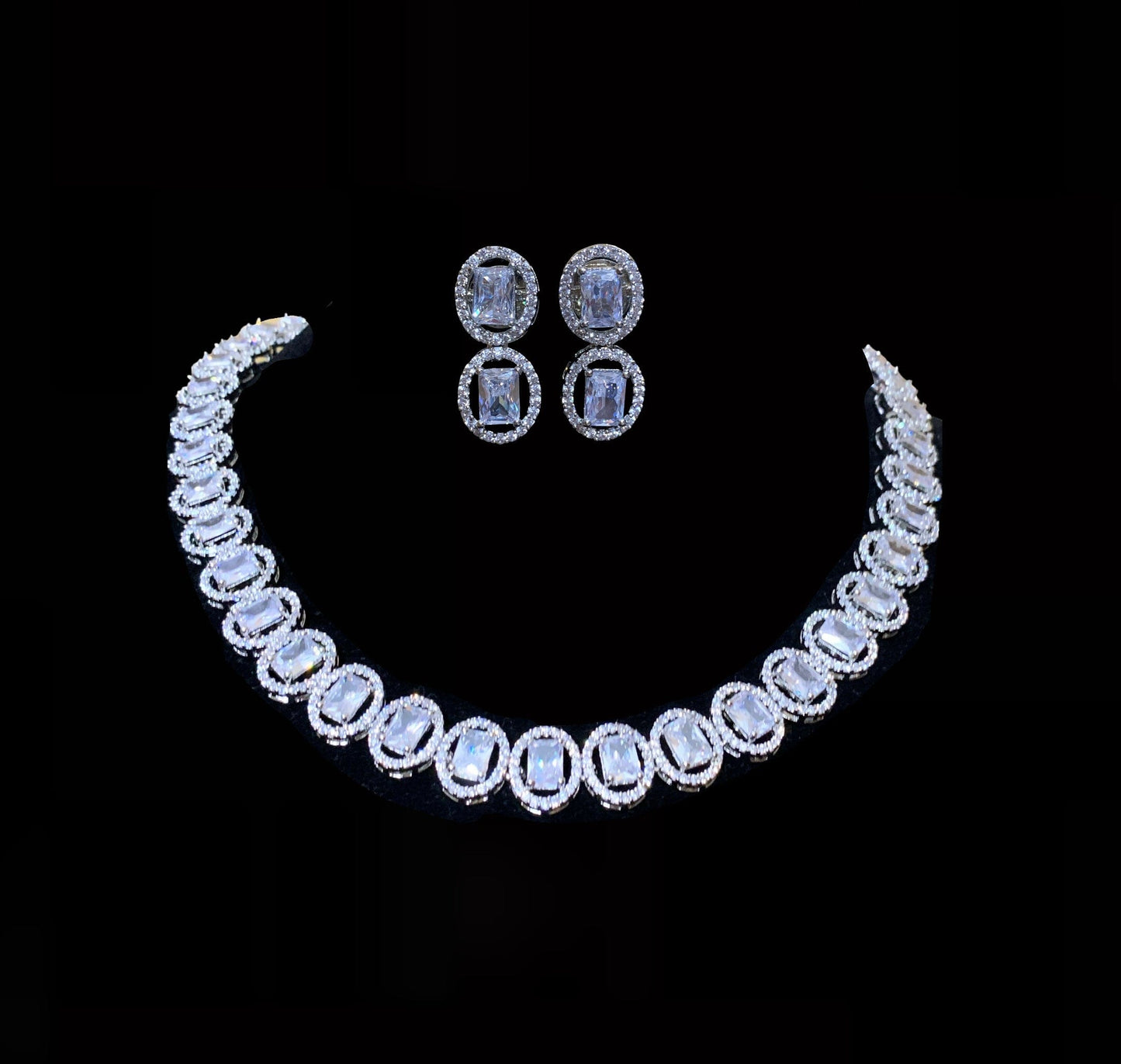 NS149 Anamika cz necklace ( READY TO SHIP )