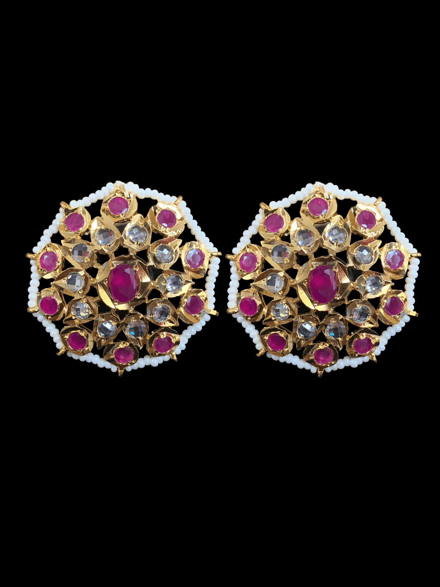 C159 Amra choker set - Ruby ( READY TO SHIP )