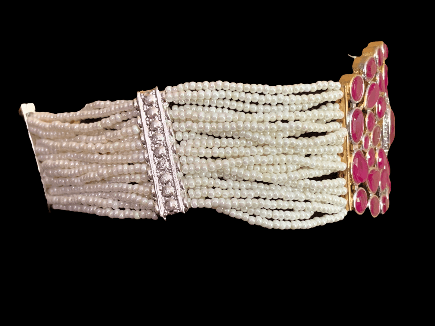 Disha ruby choker ( READY TO SHIP)