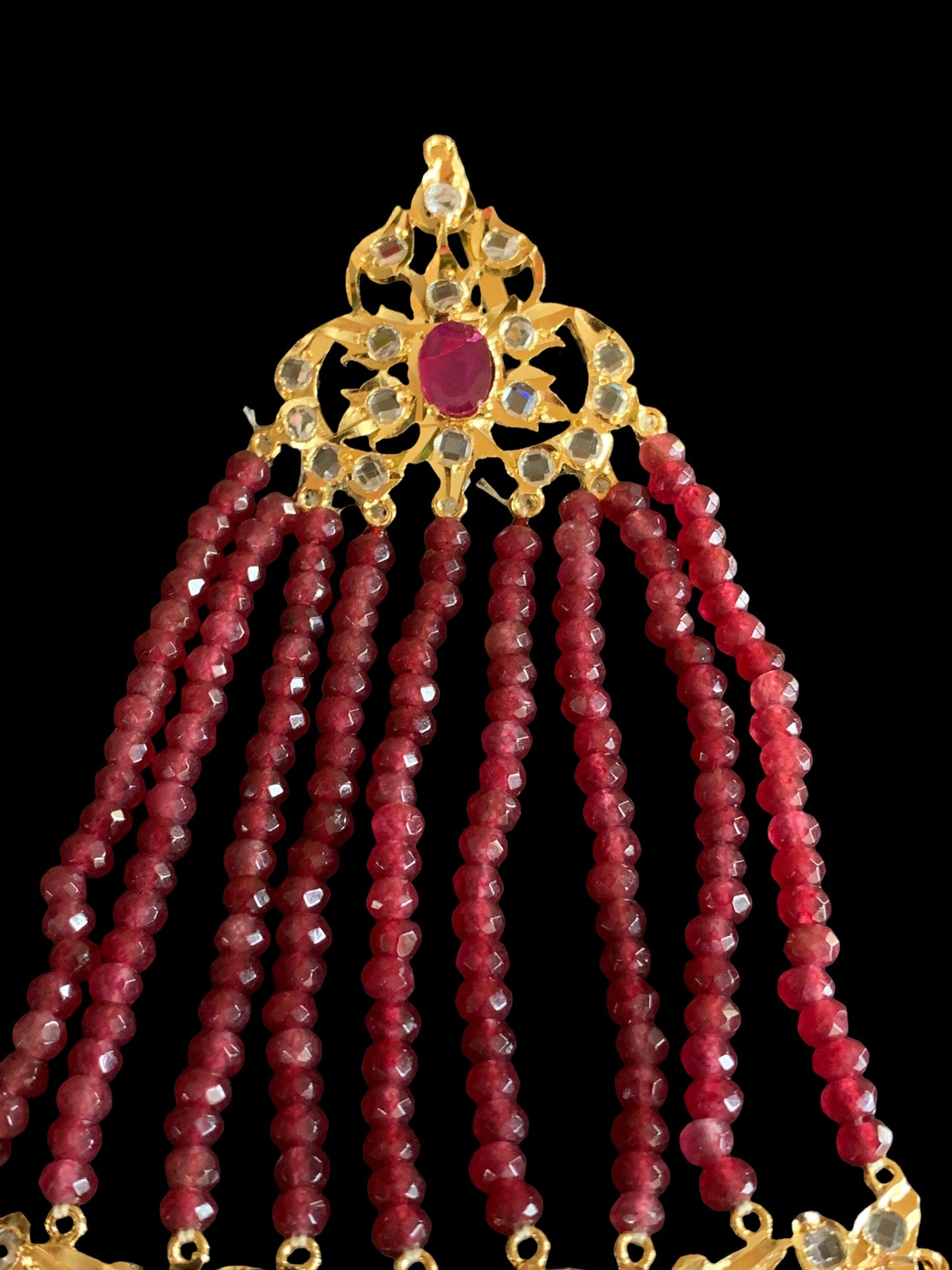 DJHR62 INARA jhoomar ( rubies ) (SHIPS IN 4 WEEKS)