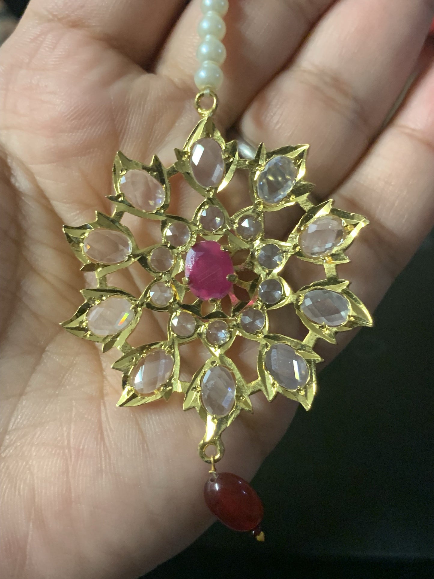 DJTK74 Romesa tika ( ruby ) READY TO SHIP