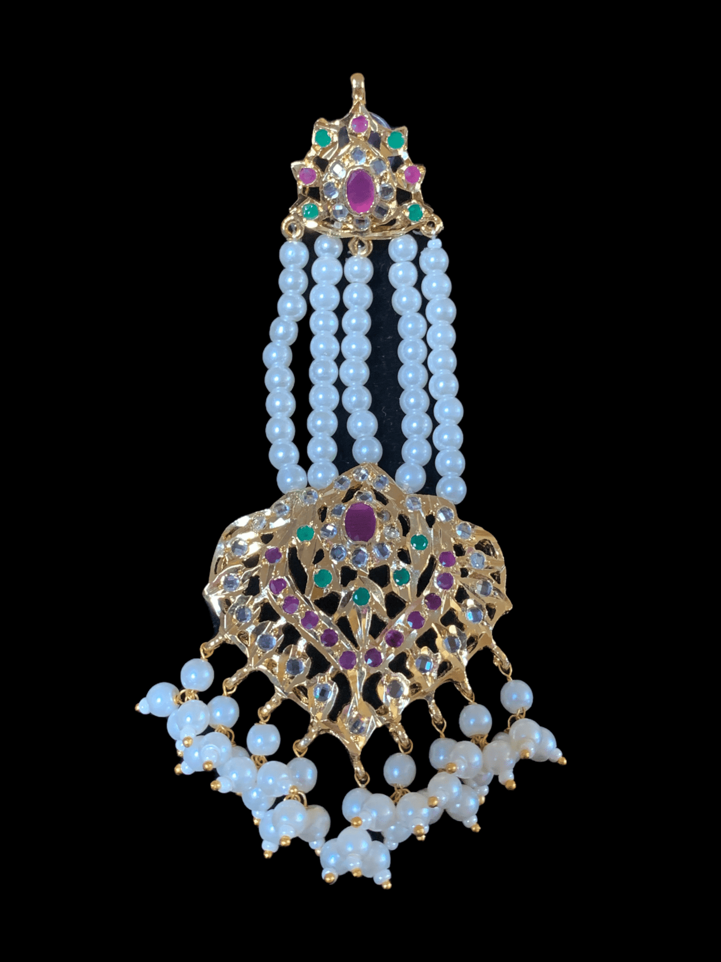 DER87 Aymara jhoomar earrings ( READY TO SHIP )