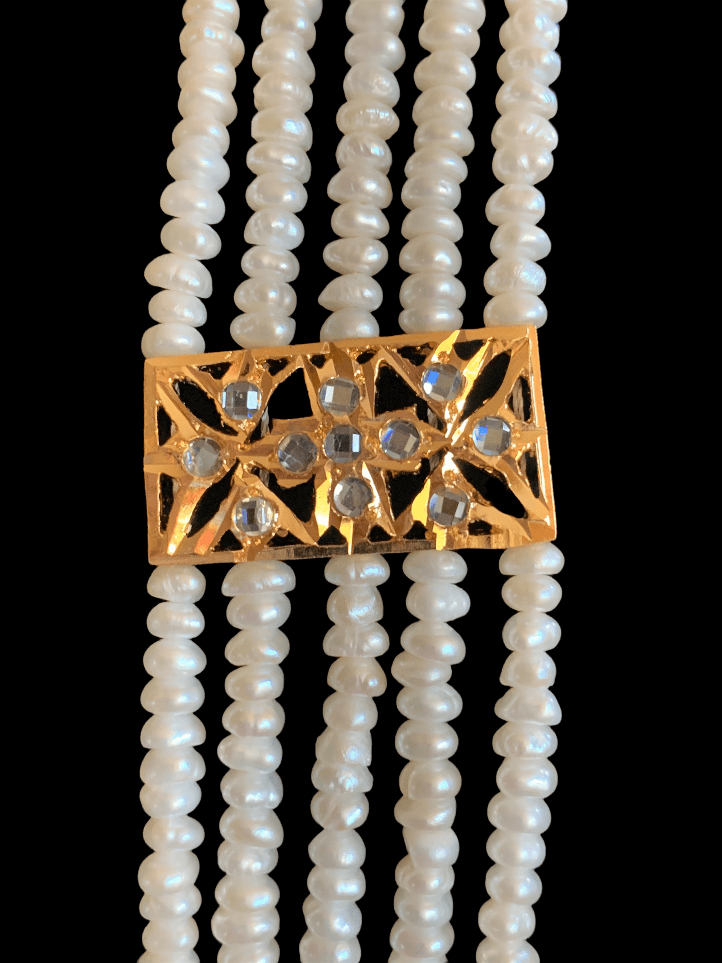 LN58 Naira fresh water pearl rani haar ( READY TO SHIP )