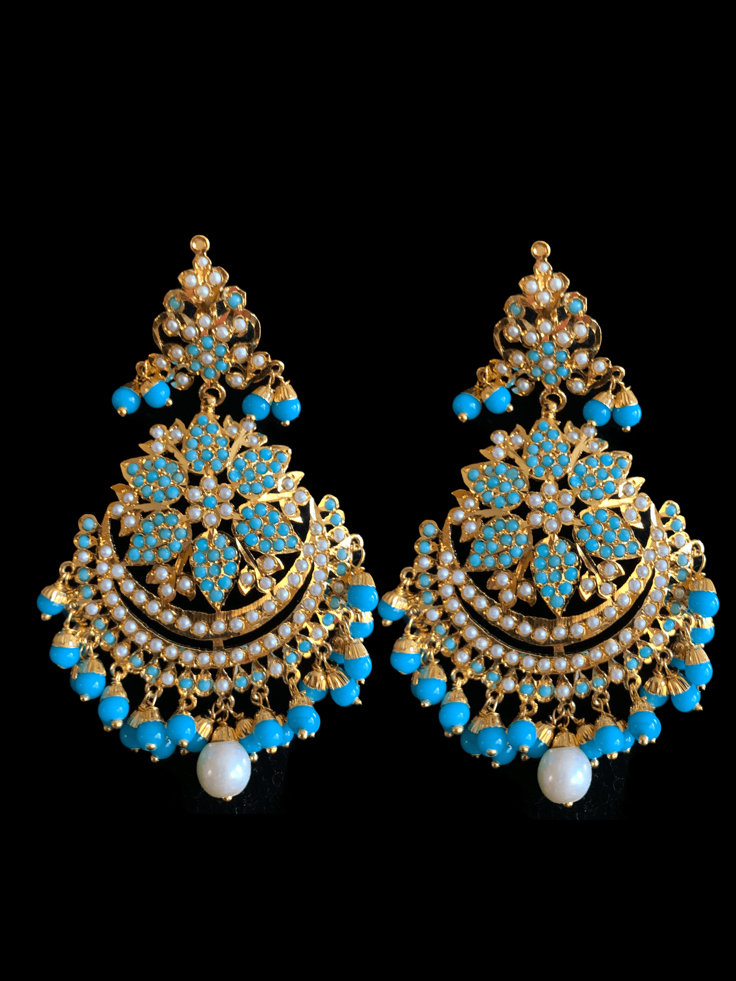 PS414 Mohini pendant set ( turquoise )READY TO SHIP