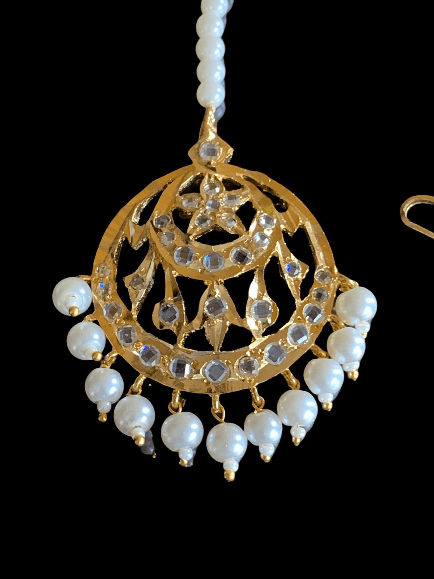 DJTK7 Aima tika in shell pearls (READY TO SHIP )