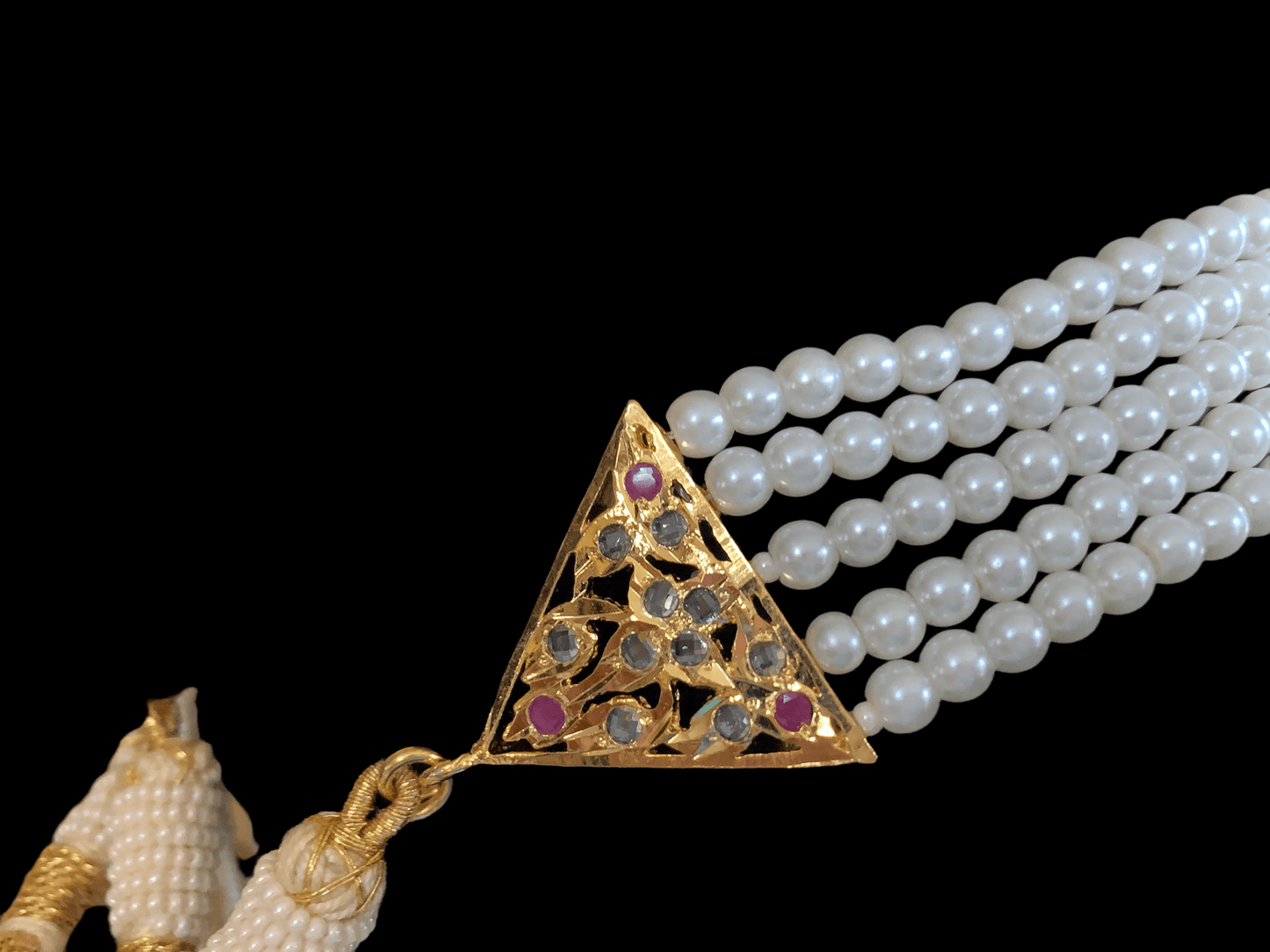 C159 Amra choker set - Ruby ( READY TO SHIP )