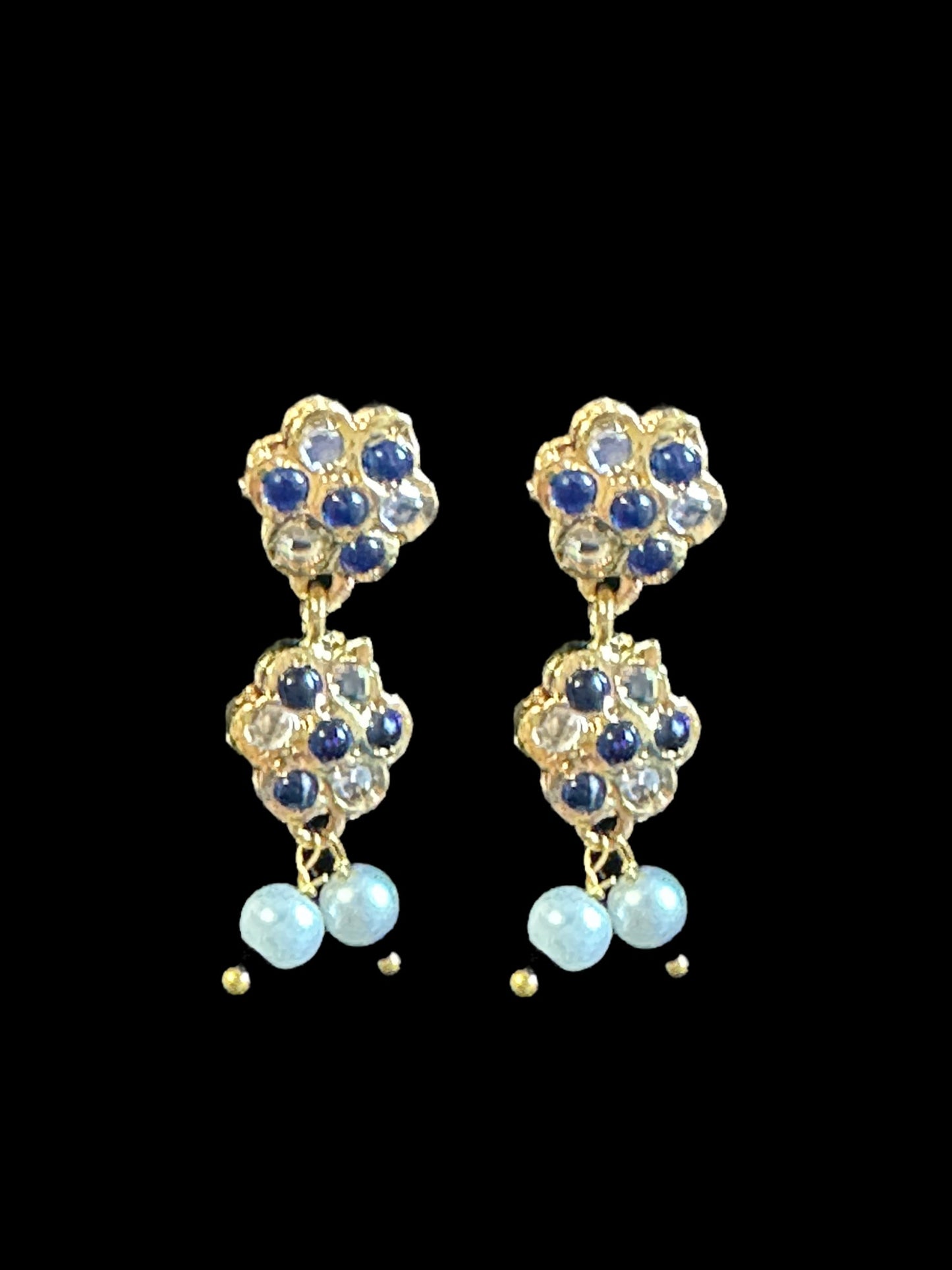 DNS39 gold plated necklace with earrings ( READY TO SHIP )