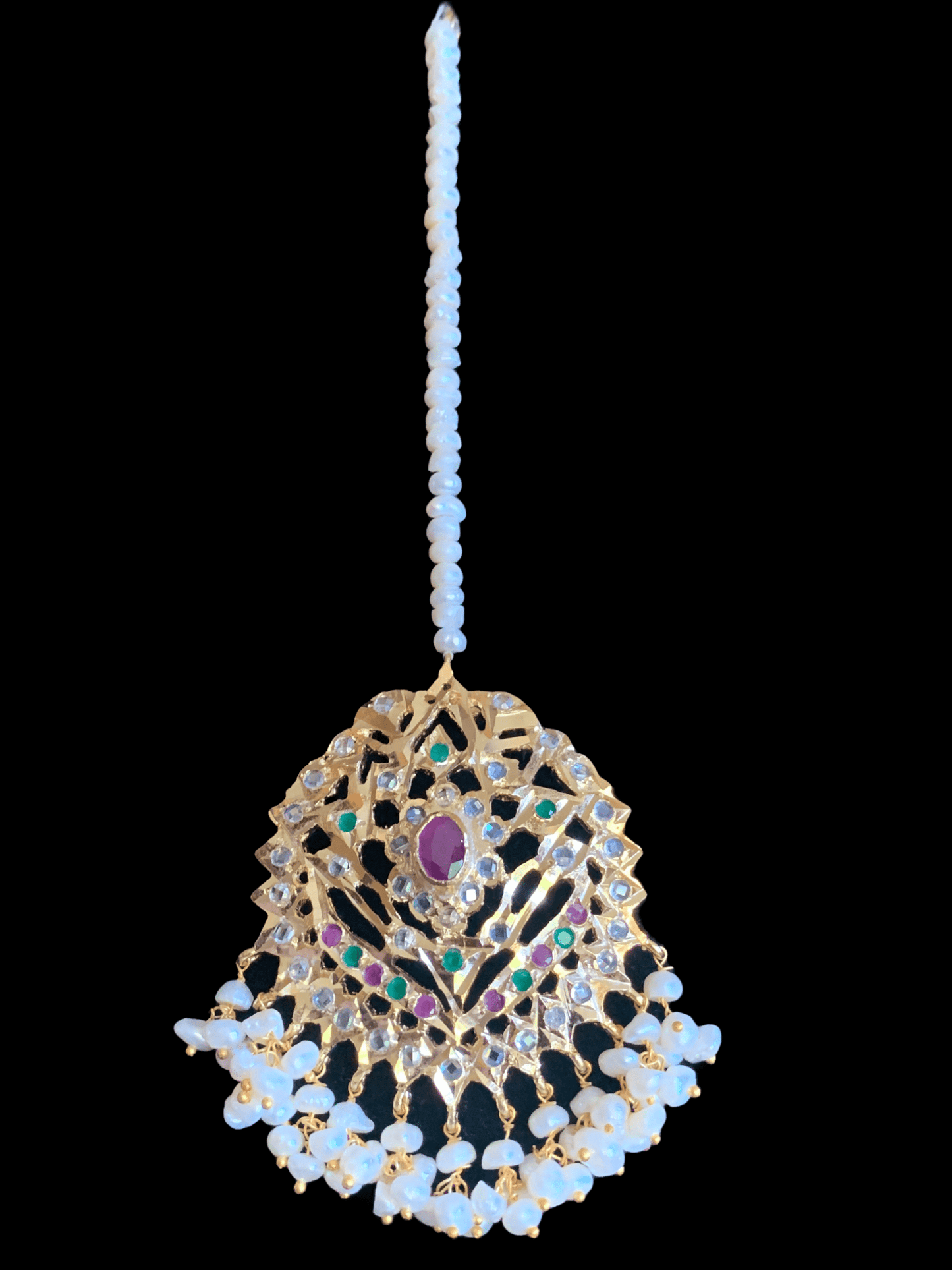 BR65 Gehna bridal set (fresh water pearls ) (READY TO SHIP)