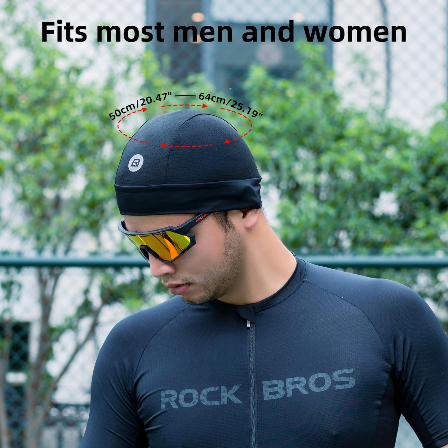 ROCKBROS Cycling Running Cap - UV Protection, Lightweight Helmet Liner