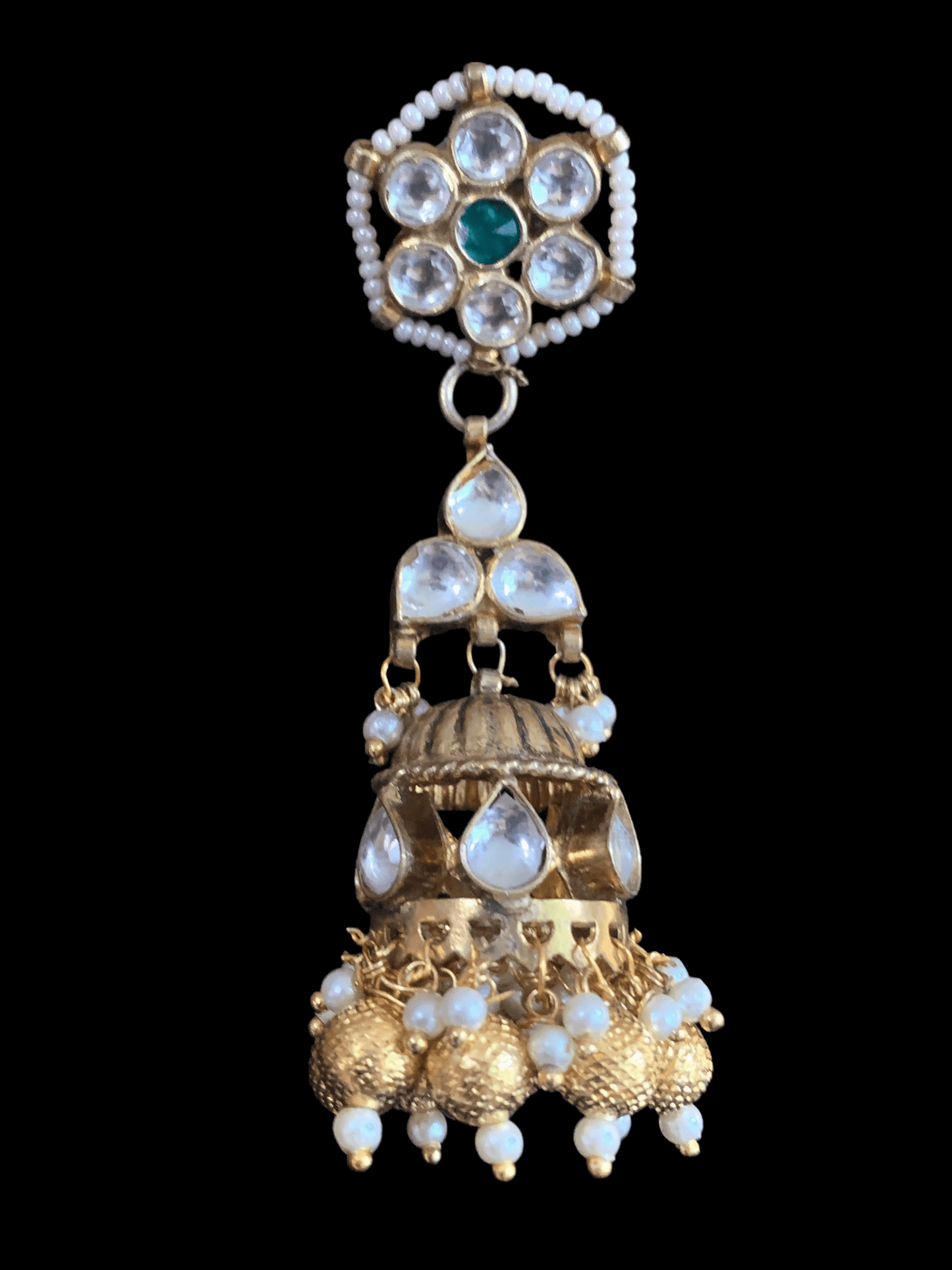 PS324 pachi kundan pendant set ( READY TO SHIP)