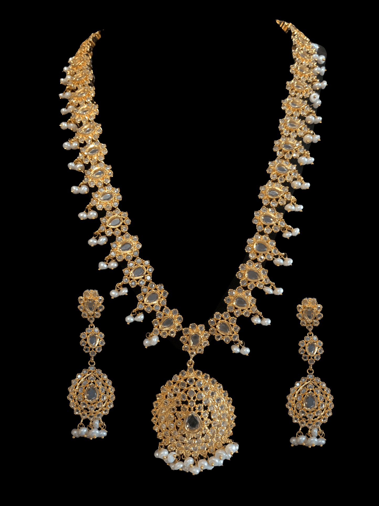 Zehra fresh water pearls SET (READY TO SHIP)