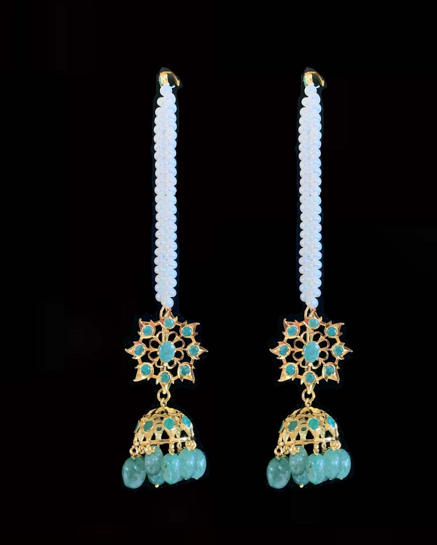 Bridal set in gold plated silver (SHIPS IN 5 WEEKS )
