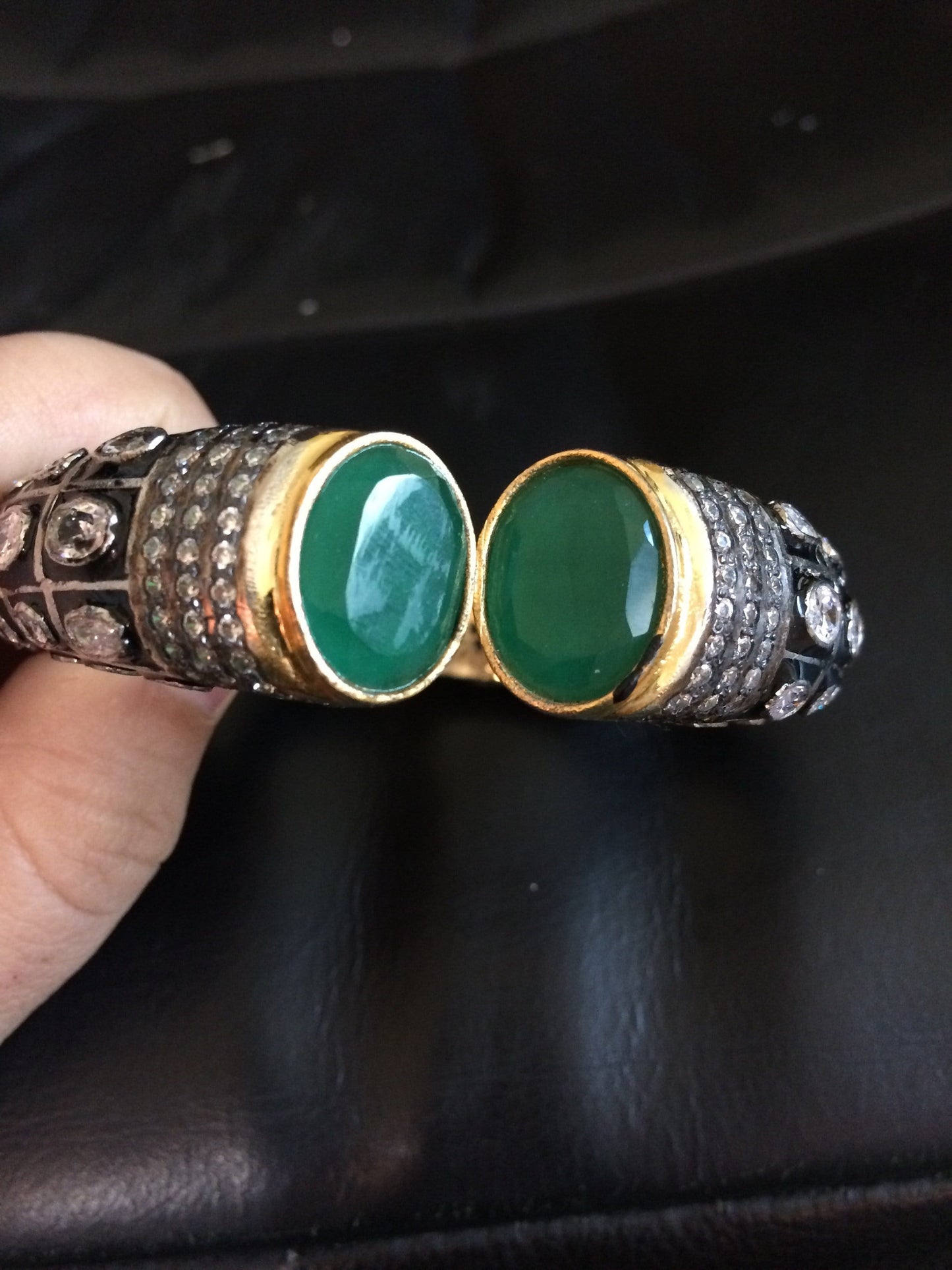 B28 Victorian kada (green)(READY TO SHIP )
