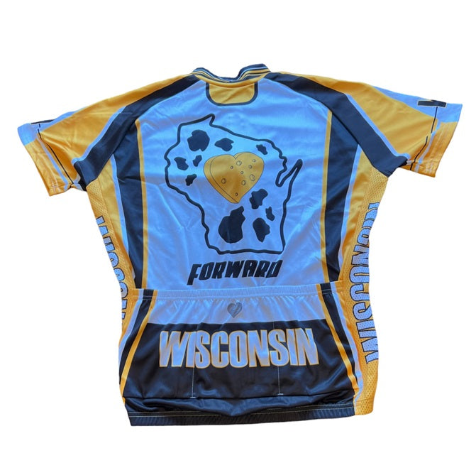 Wisconsin Men's Cycling Jersey (Large)