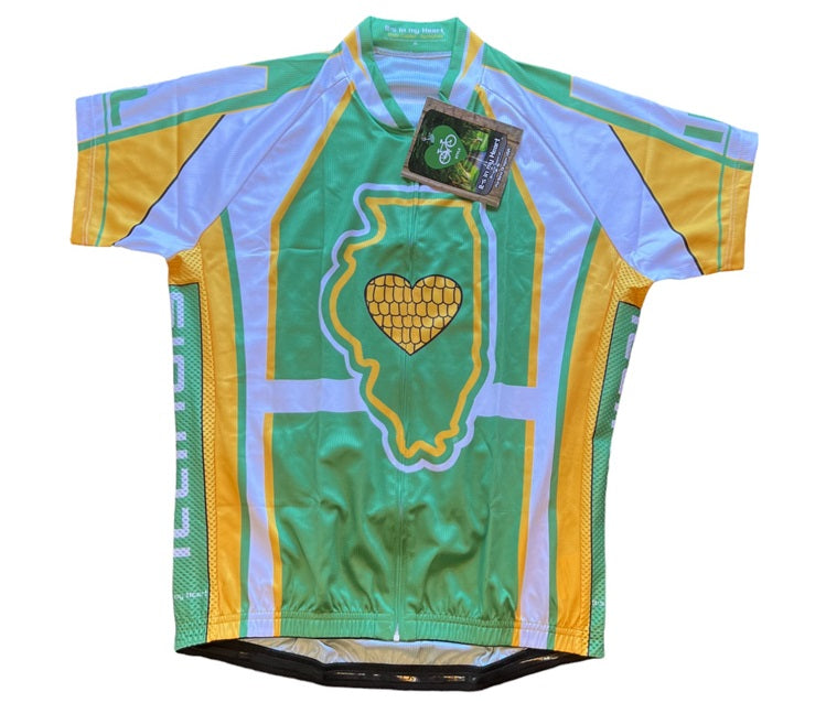 Women's Illinois Cycling Jersey X-Large