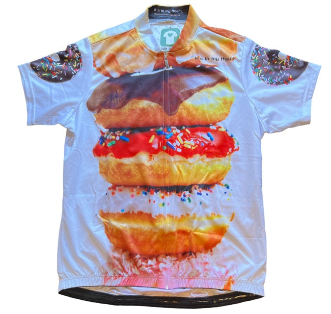 Women's Doughnuts Cycling Jersey (L, 2XL)
