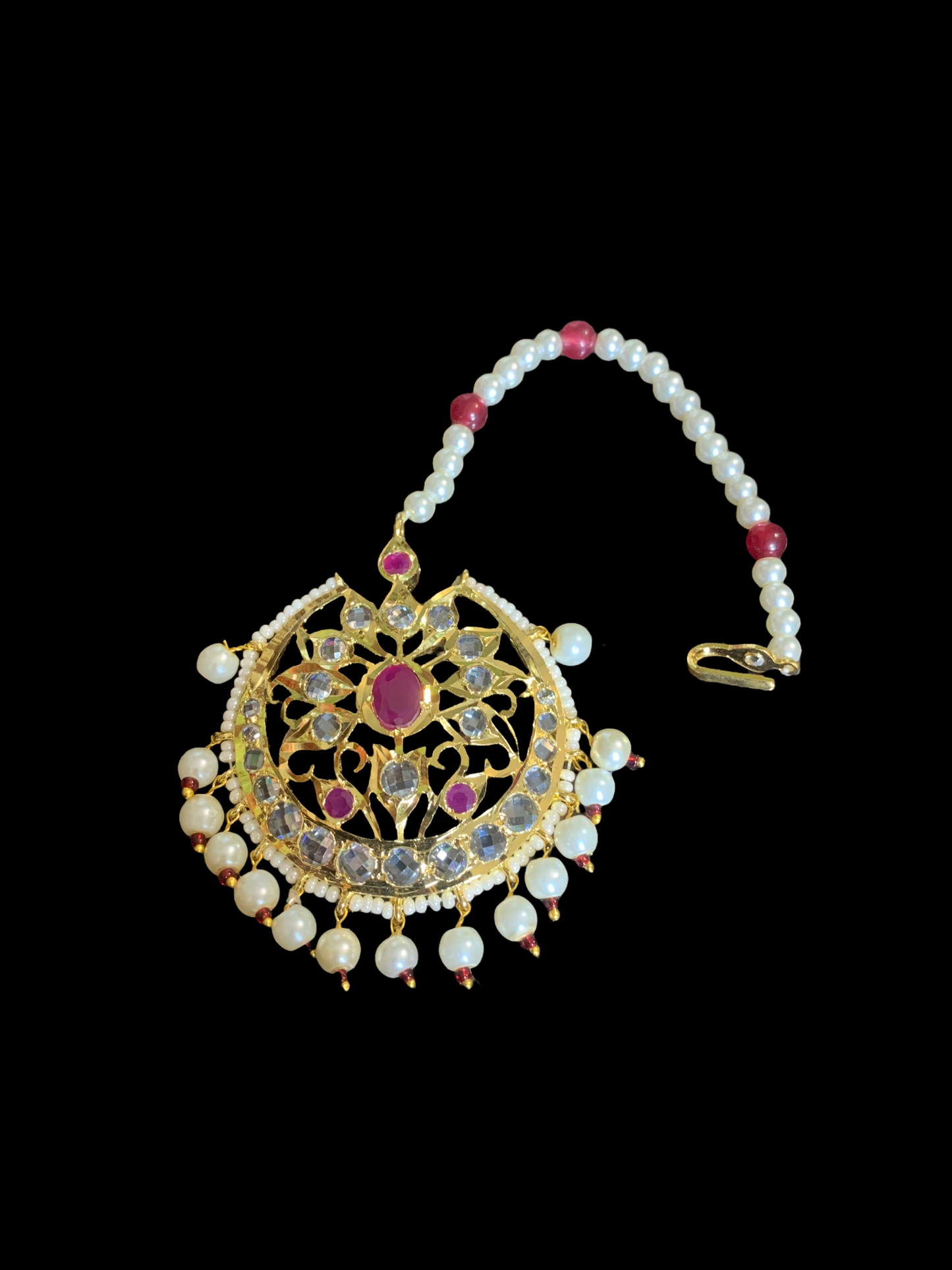 DJTK87 Koyal shell pearl  tika ( READY TO SHIP )