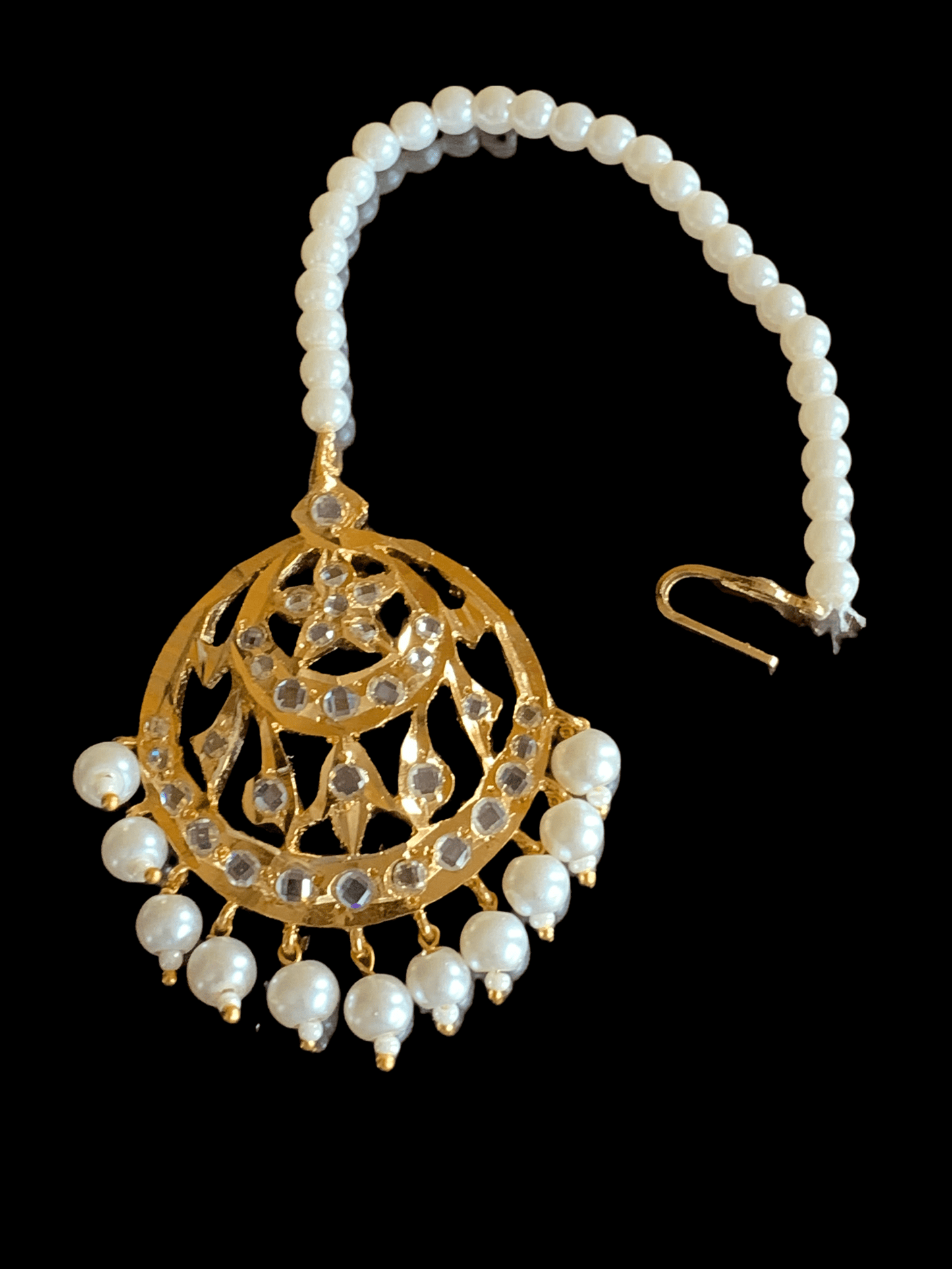 DJTK7 Aima tika in shell pearls (READY TO SHIP )