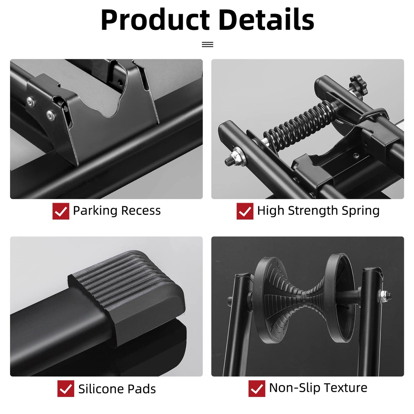 ROCKBROS Foldable Bike Stand for 20"-29" Wheels