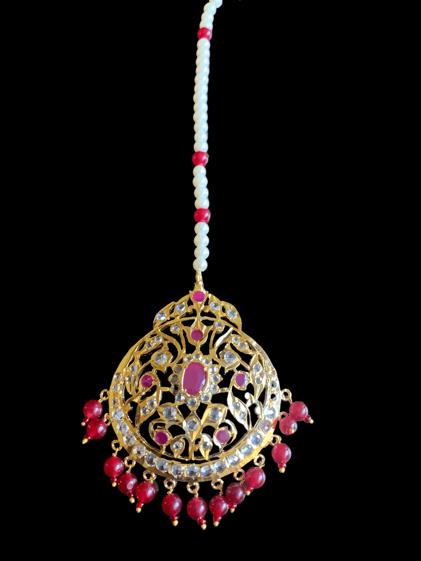 DJTK28 Shamila tika in ruby ( READY TO SHIP )