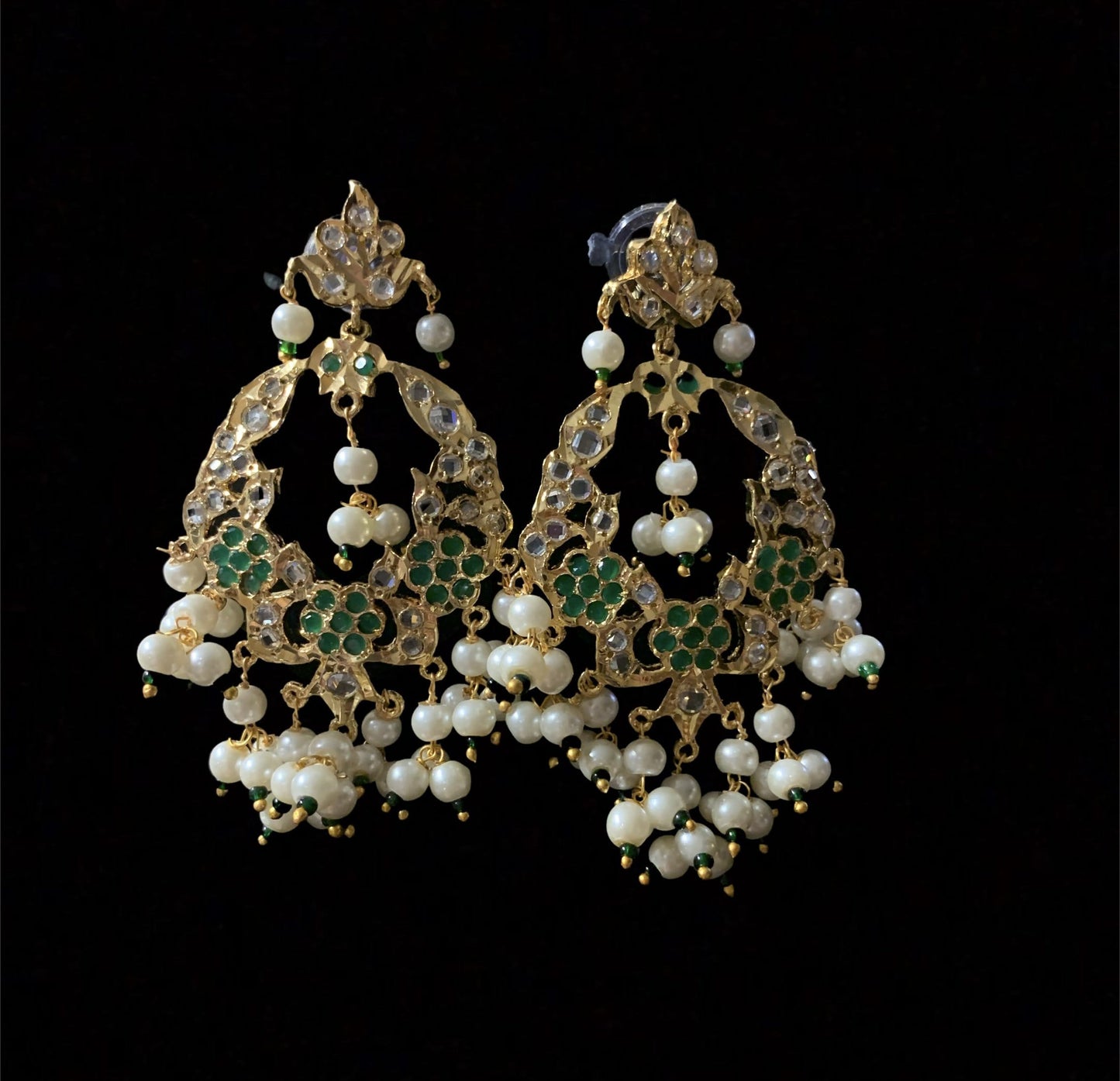 PS403 Madhuri pendant set in (green )(READY TO SHIP )