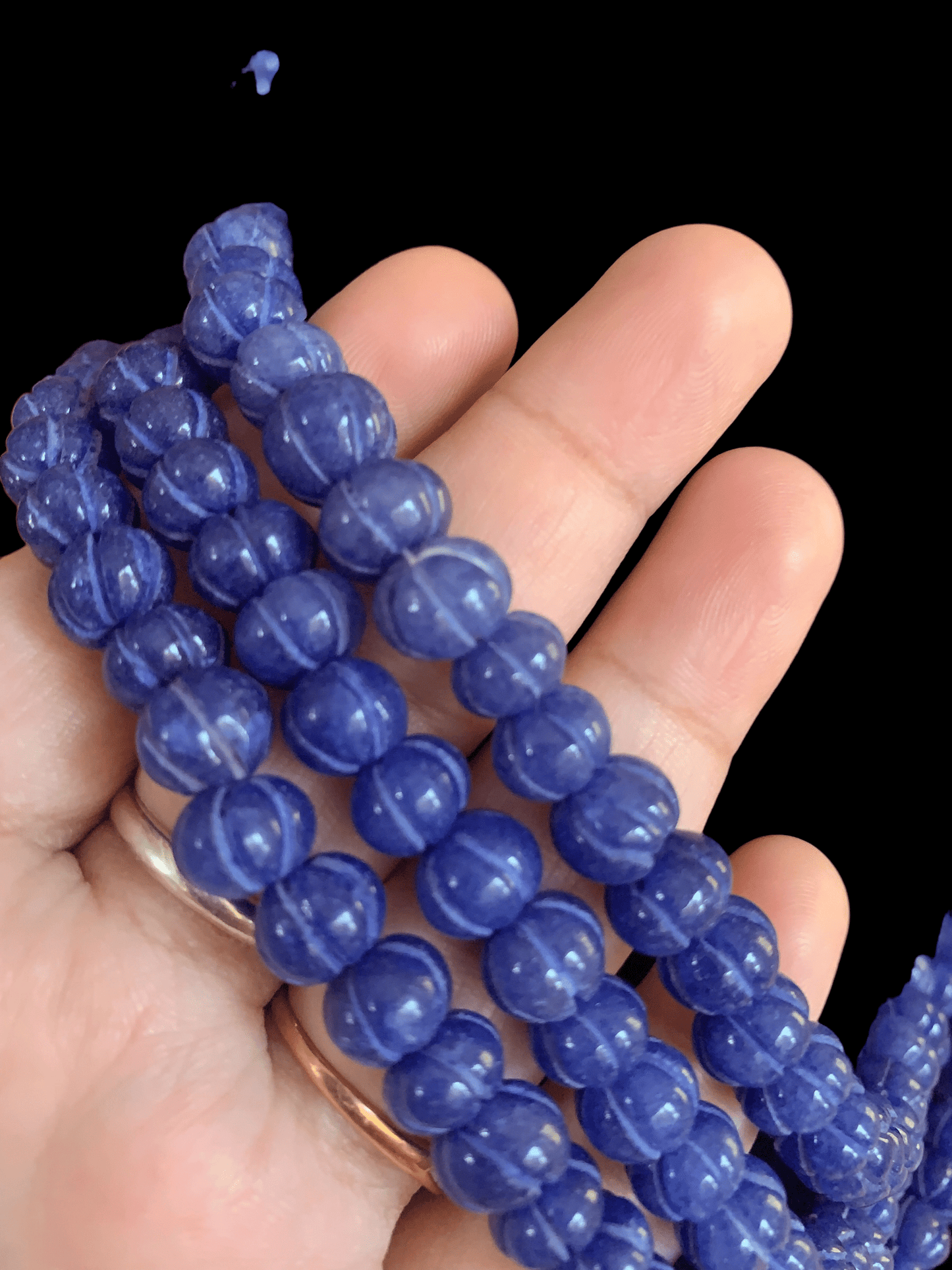 NS308 quartz carved beads ( READY TO SHIP )