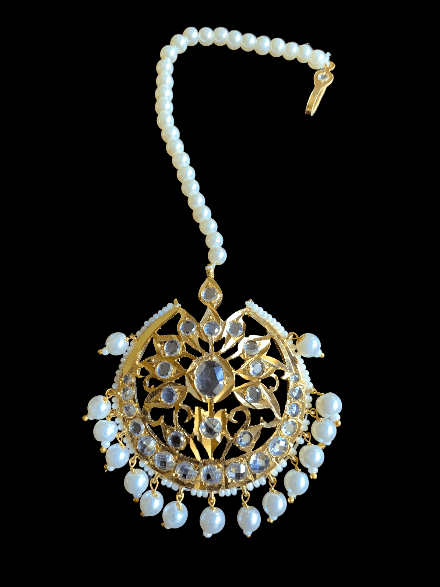 DJTK32 Koyal shell pearl  tika ( READY TO SHIP )