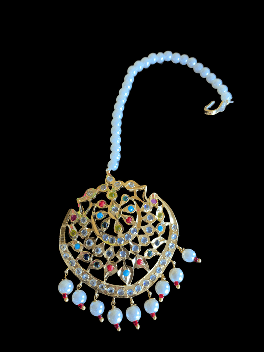 DJTK118 Shana tika / tikka In navratan ,( READY TO SHIP  )