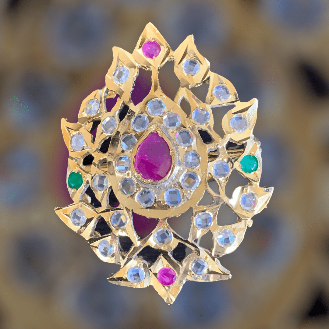 DJR65 Naaz Hyderabadi statement  ring ( READY TO SHIP)