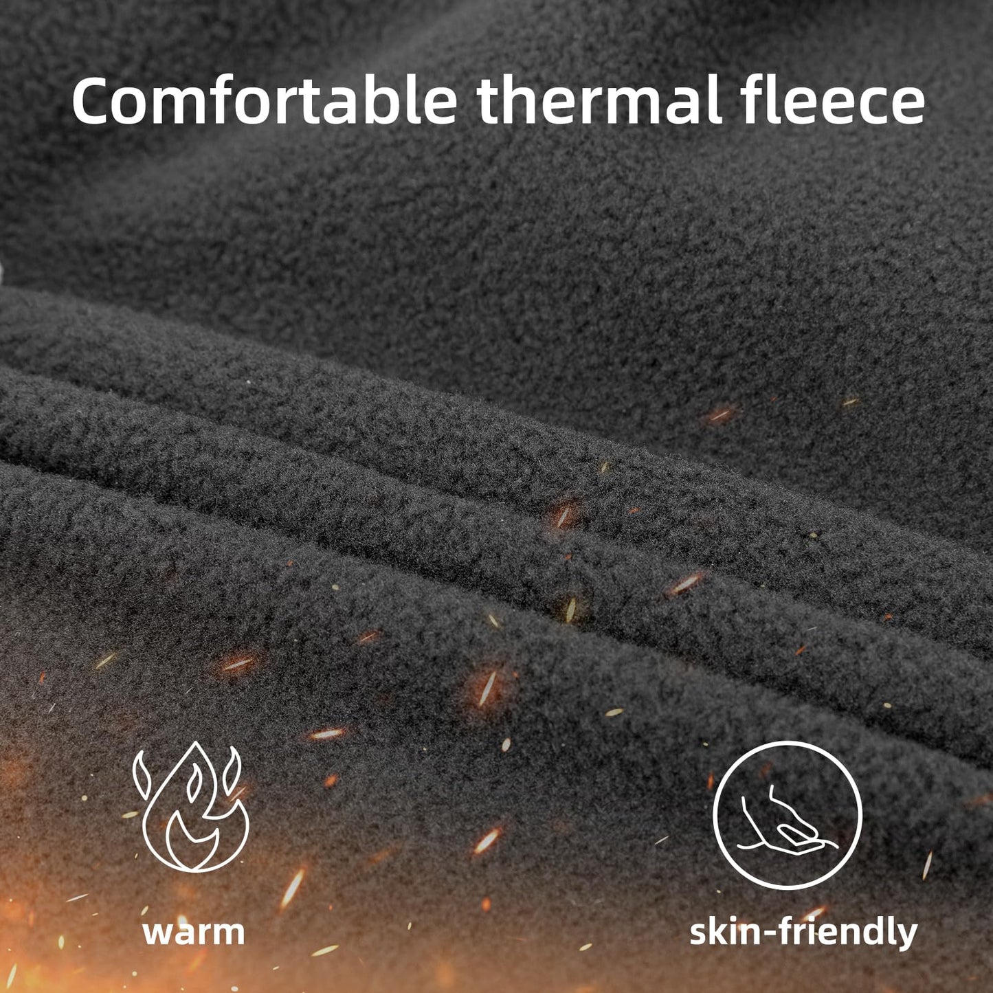 ROCKBROS Ski Balaclava Thermal Fleece Balaclava for Cold Weather Winter Men - Triathlete Store
