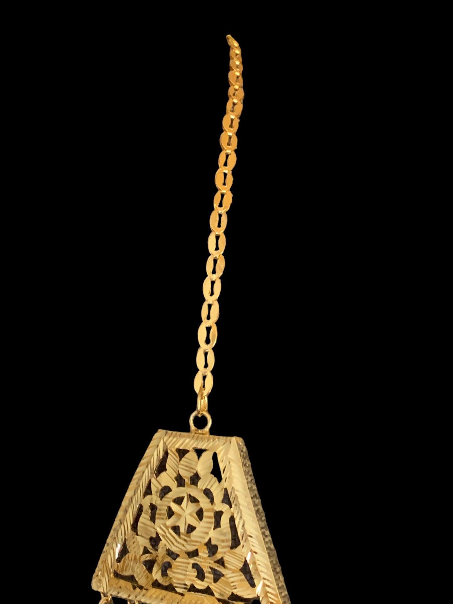LN203 Chandan haar necklace in gold plating (READY TO SHIP )