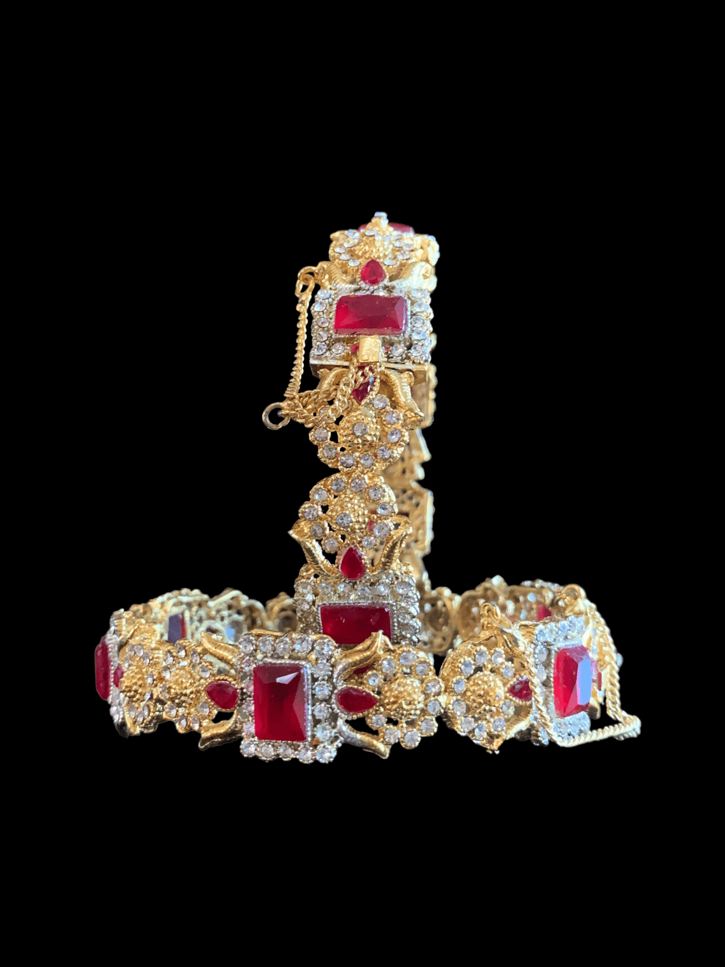 B34 Anisa red bangles( READY TO SHIP)